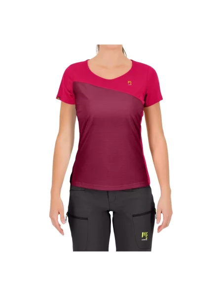 Koszulka Karpos z dżerseju czerwona