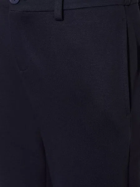 Boss Spodnie Garniturowe blau niebieskie