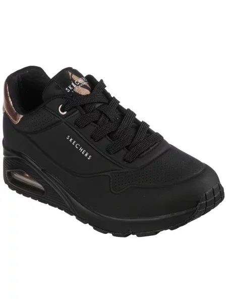 SKECHERS Pantofi sport auriu negru