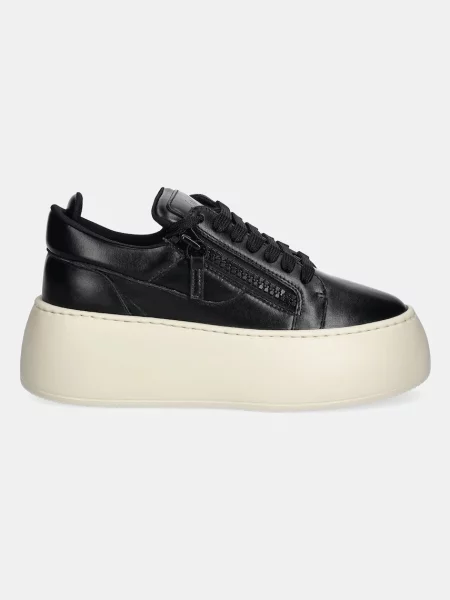 Шкіряні кросівки Giuseppe Zanotti Alma чорний
