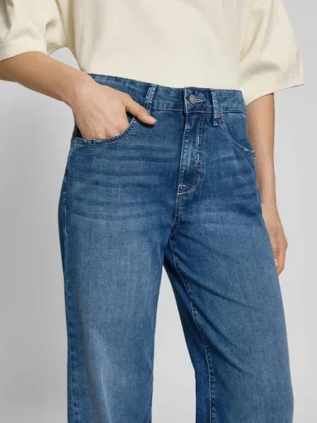 Jeansy Wide Leg Medium Waist model CARLOTTA' Gang niebieskie