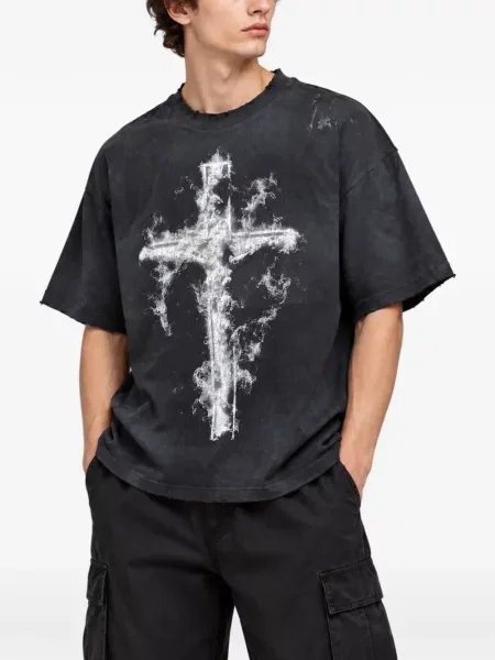 Tricou Warman zdrențuiți negru