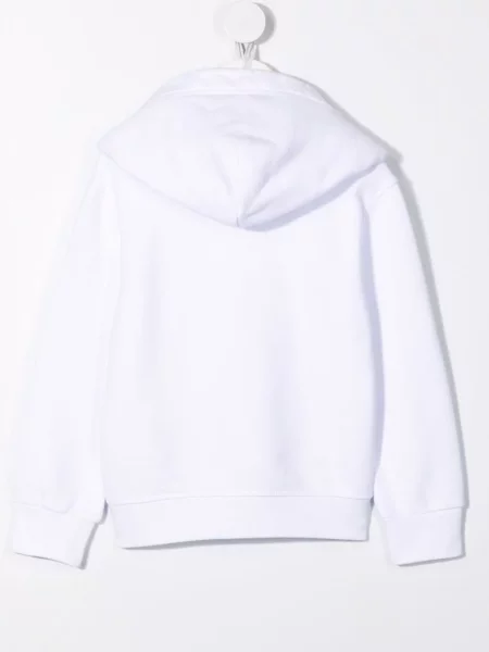 Bluza z kapturem dziecięca Dsquared2 biała