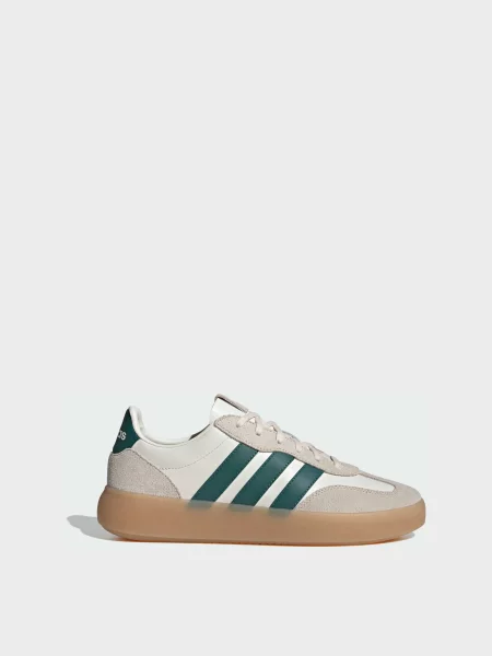 Кожаные кеды Adidas белые