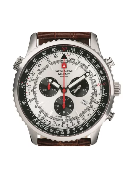 Zegarek Swiss Alpine Military brązowy