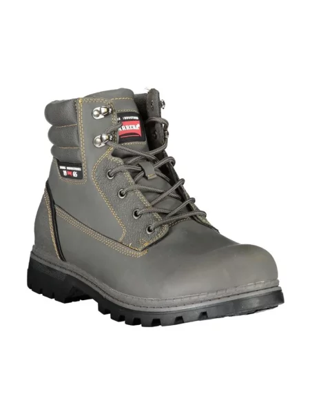 Buty do kostki Carrera o krotszym kroju skórzane szare