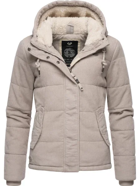 Ragwear Geacă de iarnă Wuggys kitt alb