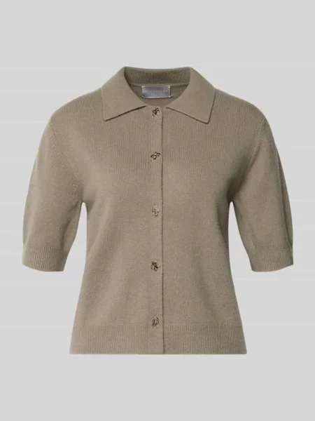 T-shirt o kroju regular fit z imitacji dzianiny z mieszanki kaszmiru Hemisphere