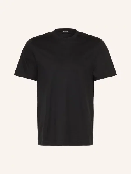 Zegna Tričko černá
