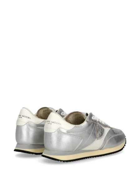 Sneakerși Philippe Model Paris argintiu