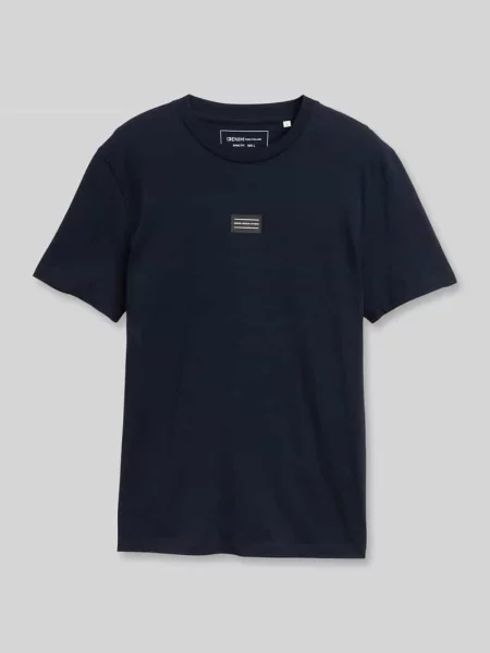 T-shirt o kroju regular fit z czystej bawełny Tom Tailor Denim