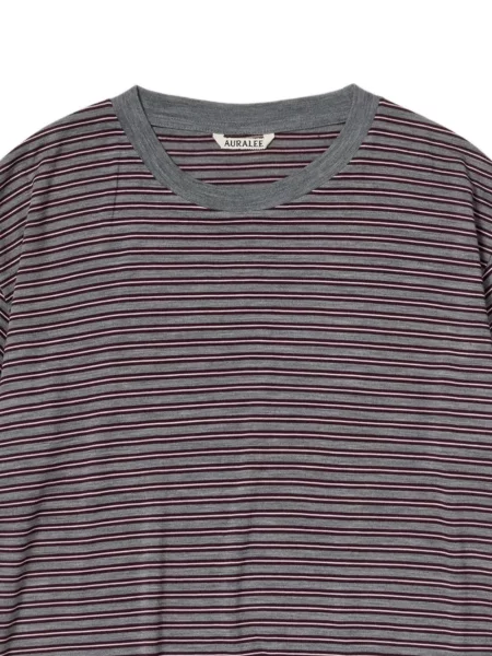 Tricou Auralee de lână gri