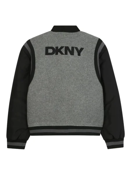 Kurtka bomber dziecięcy Dkny szary