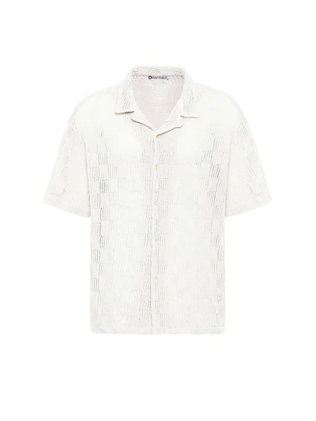 Dandalo Geacă tricotată Erik' alb