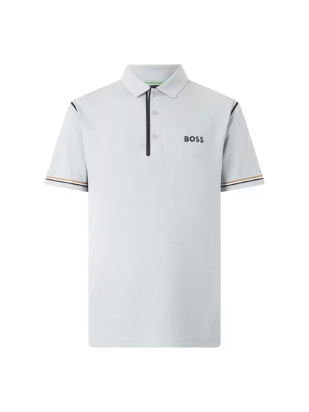 Koszulka polo Boss biała