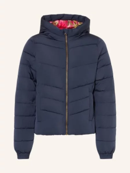 Vingino Obratná Prošívaná Bunda Telma tmavě modrá