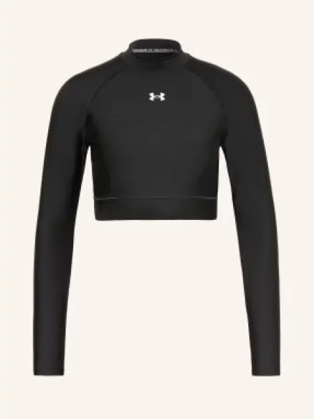 Under Armour Krótka Koszulka Z Długim Rękawem Ua Heatgear® schwarz czarna