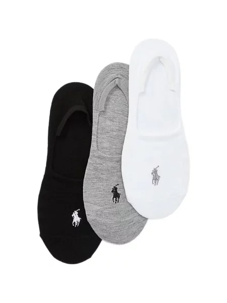 Чорапи Polo Ralph Lauren бродирани бяло
