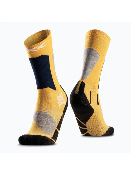 Șosete de schi pentru copii X-Socks Ski Discover Otc yellow galben