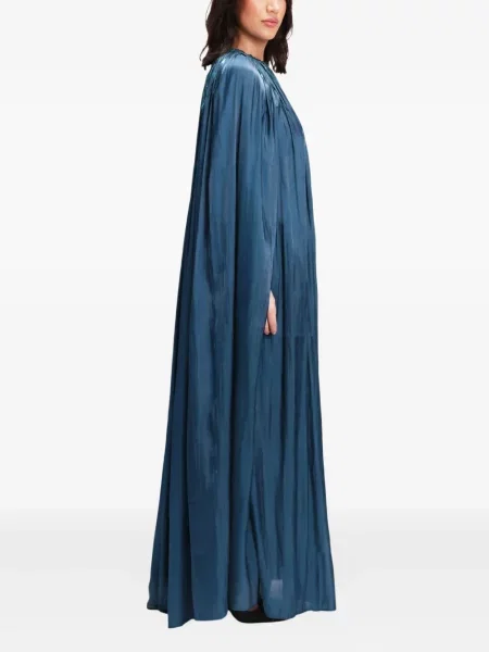 Rochie Baruni cu paiete plisată de costum albastru