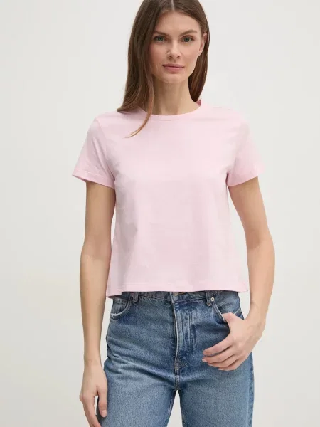 Тениска Sisley розово