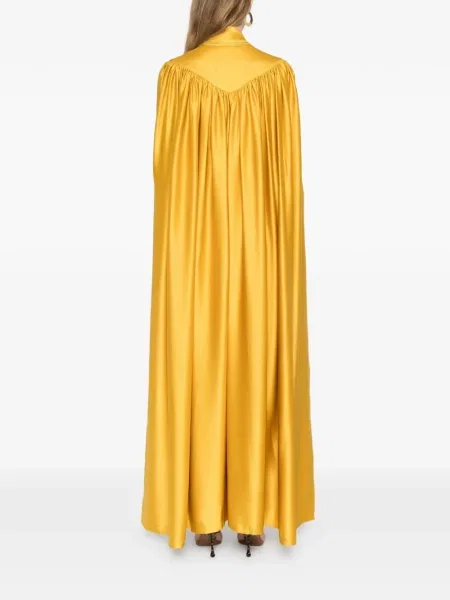 Rochie Reem Al Dhaheri cu broderie galben