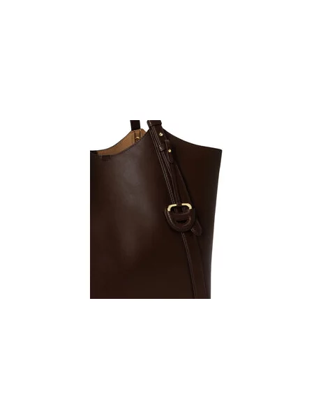 Kabelka Lauren Ralph Lauren hnědá
