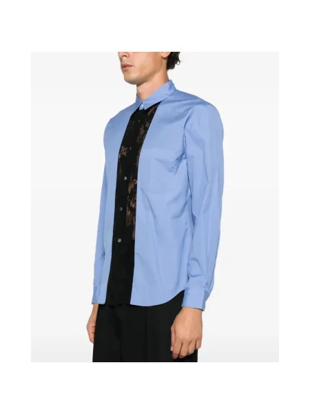 Koszula Comme Des Garcons niebieska