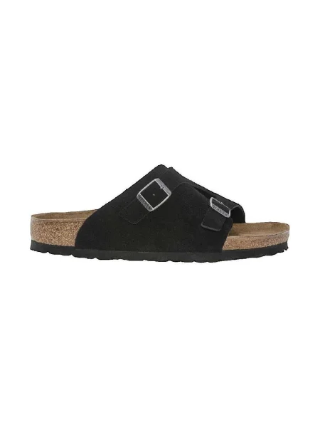 BIRKENSTOCK Šľapky Zürich VL / strieborná čierna