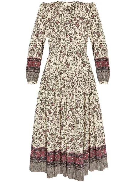 Rochie midi Ulla Johnson până la genunchi de costum