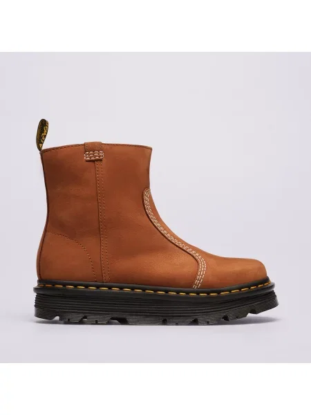 Botki Dr. Martens brązowe