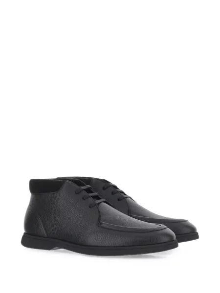 Botine Boss din piele negru