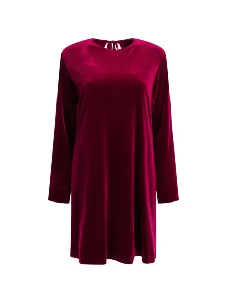 Rochie Semper cu spatele deschis de costum roșu