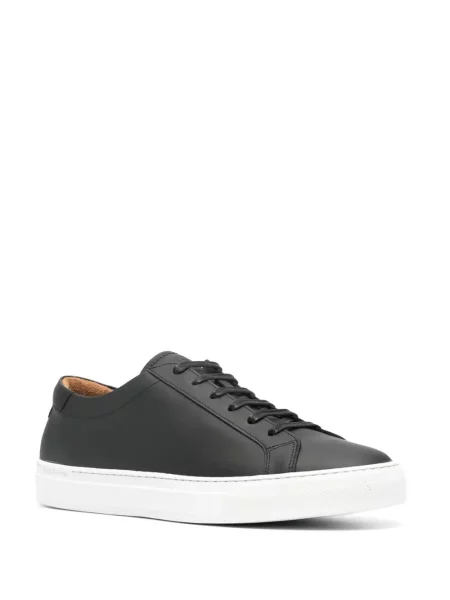 Δερμάτινα sneakers Polo Ralph Lauren μαύρο
