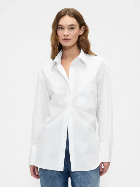 Koszula Gap popelinowa niebieska