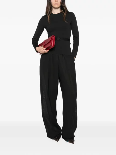 Cu centură lung pulover Tom Ford negru