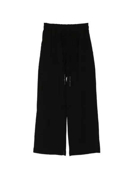 Pantaloni cargo 69 By Isaac Sellam cu dungi alergare negru