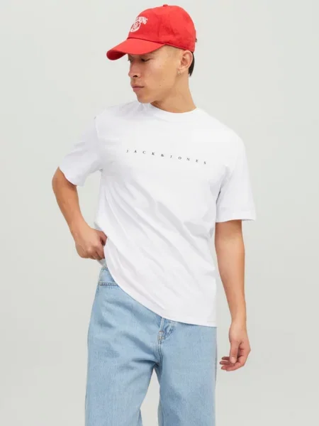 Футболка JACK & JONES білий
