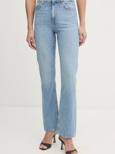 BOSS Orange blugi straight pentru femei C ADA HR albastru