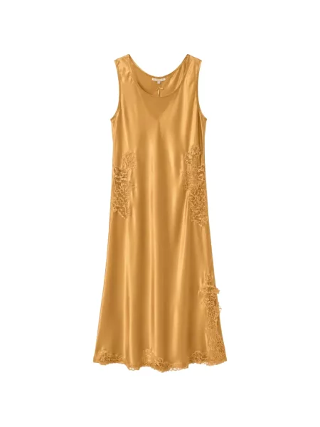 Rochie Gold Hawk din satin
