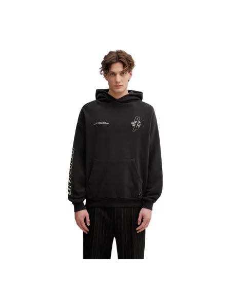 Bluza z kapturem Puma czarna