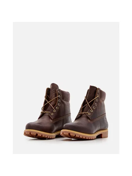 Wodoodporne botki Timberland brązowe