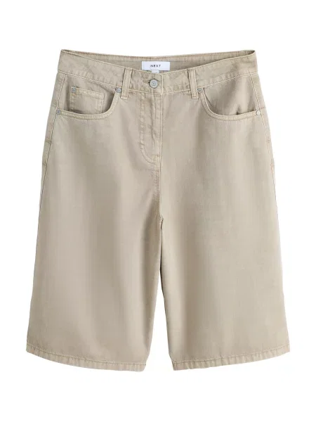 Next Jeans Jorts piatră gri