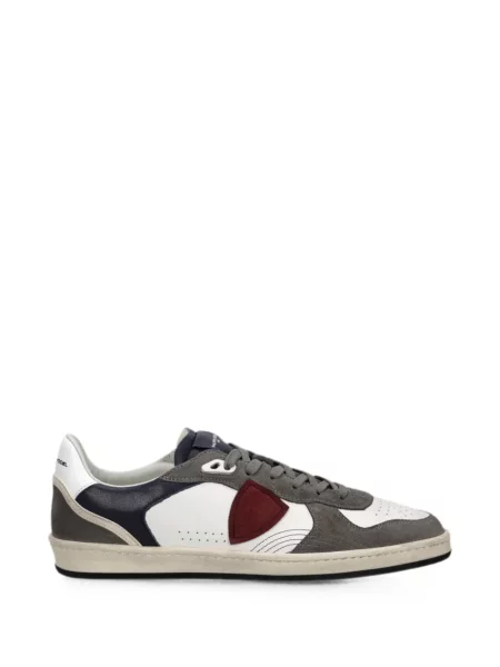 Sneakerși Philippe Model Paris cu autograf gri