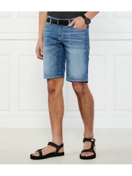 GUESS De blugi pantaloni scurți Sonny albastru