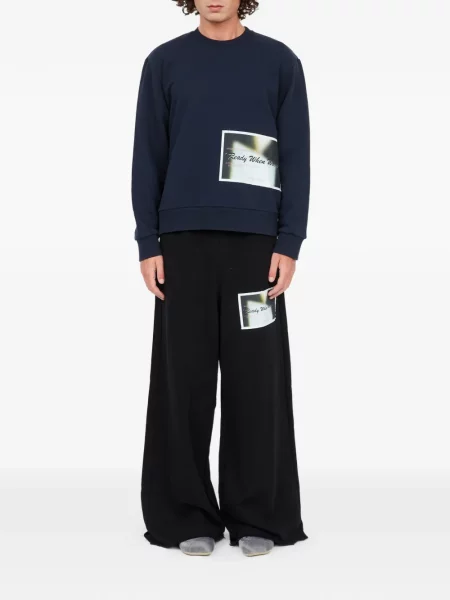 Džemperis Mm6 Maison Margiela mėlyna