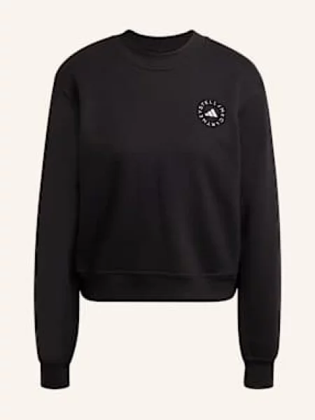 Adidas By Stella Mccartney Bluza Nierozpinana Adidas By Stella Mccartney Regular schwarz czarna