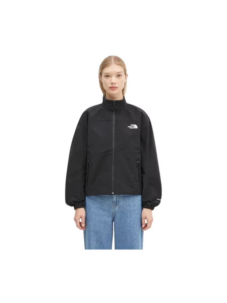 The North Face kurtka Easy Wind Track Jacket przejściowa oversize czarny