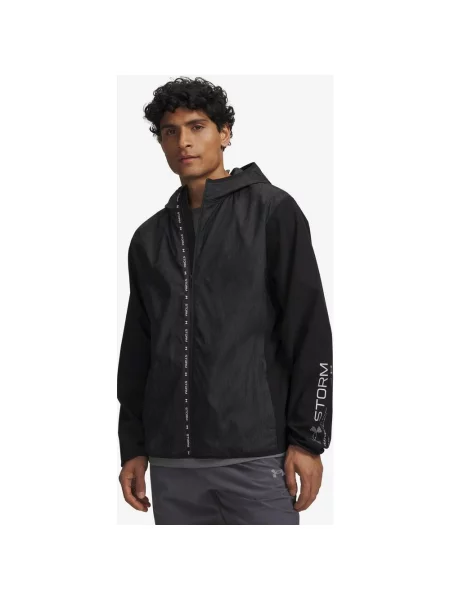 Kurtka z kapturem Under Armour Velociti Cold Weather Storm XS czarny