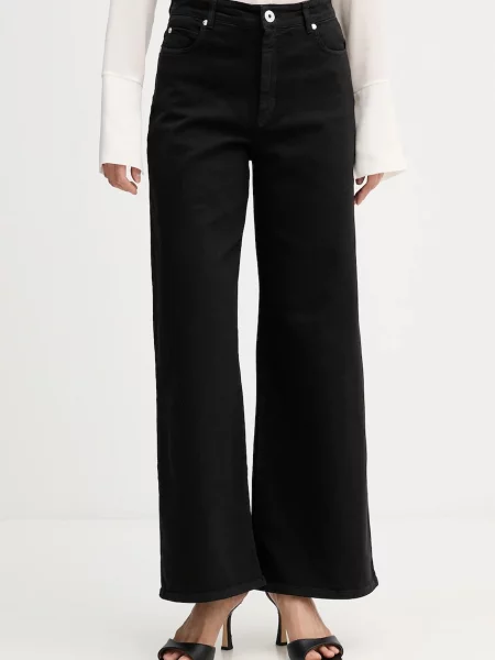 Weekend Max Mara jeans MEDINA high waist negru